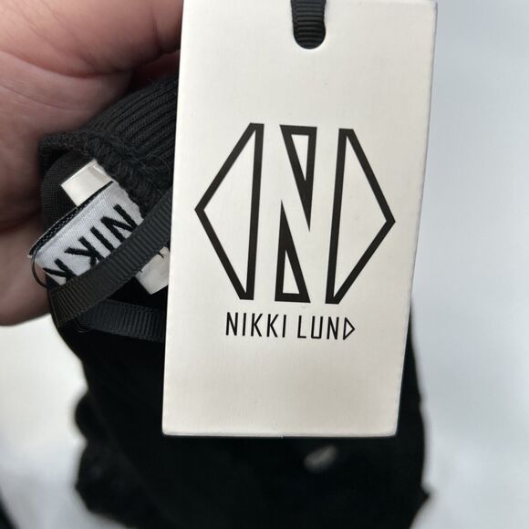 Nikki Lund Womens Size 2X Black Full Sequin Drawstring Pull On Pants Joggers NWT - Picture 6 of 12